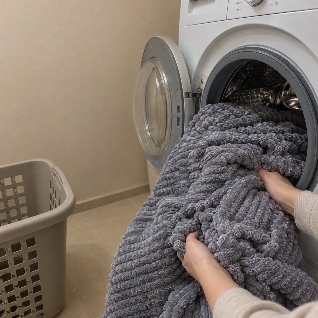 everyday comfort, practical care: machine washable