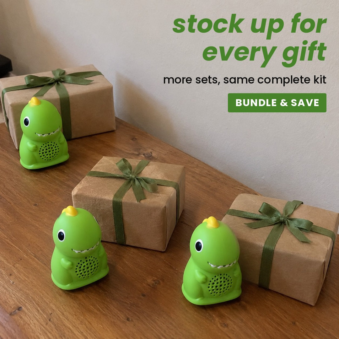 stock up for every gift: more sets, same complete kit