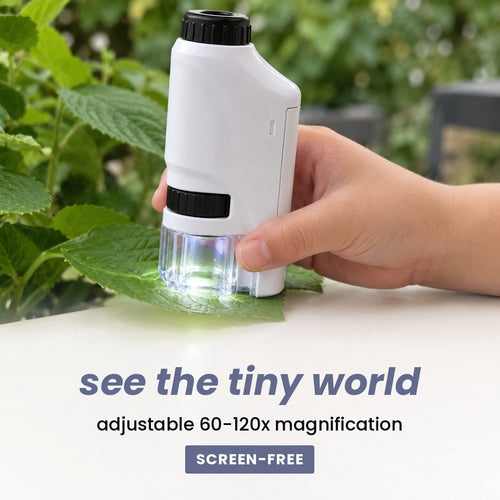 see the tiny world: adjustable 60-120x magnification