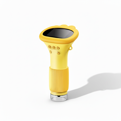 WonderLens yellow sunflower pocket microscope