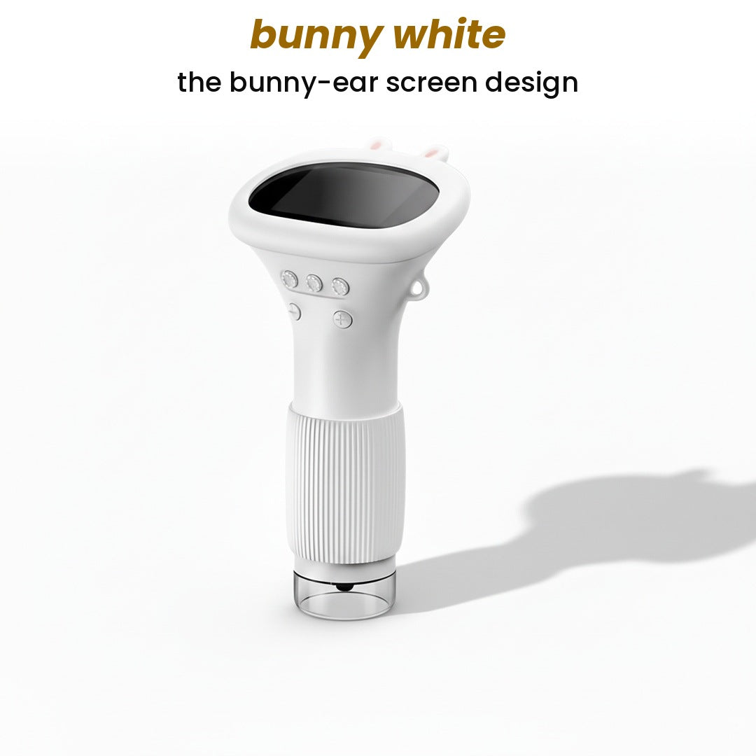 bunny white: the bunny-ear screen design